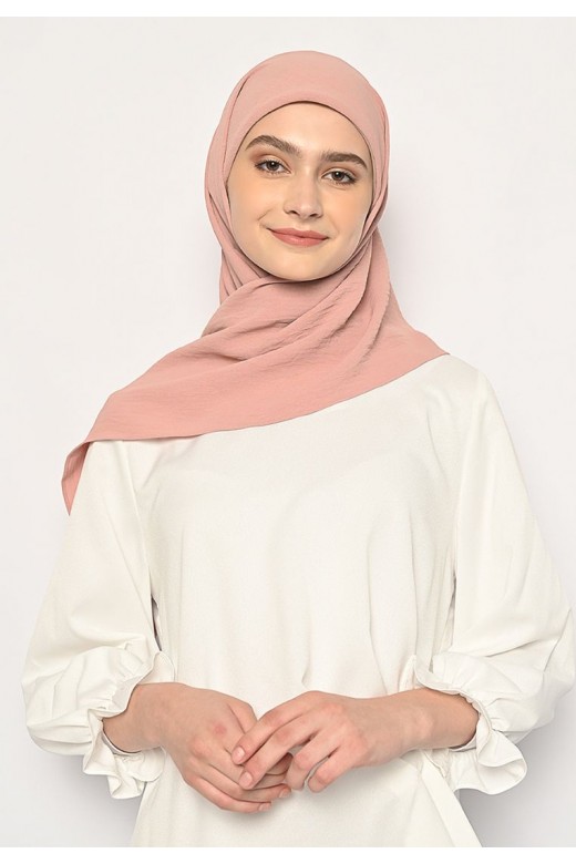 Karisa Segitiga Instan Dusty Pink